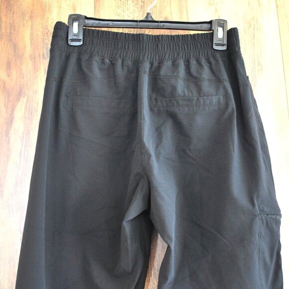 Lee Active Performans Capri Black Stretch Waist Size 8M - Picture 4 of 6